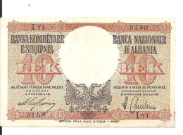 ALBANIE 10 LEK ND1940 VF+ P 11 - Albanie