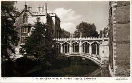 United Kingdom England Cambridge Bridge Of Sighs St. John College - Cambridge