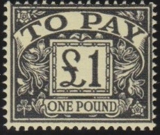 Great Britain        .   Y&T    .   Taxe  65  (2 Scans)     .   **     .     MNH - Impuestos