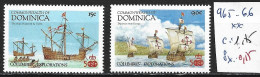 DOMINIQUE 965-66 ** Côte 1.75 € - Dominique (1978-...)