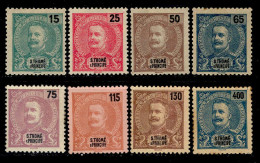 ! ! St. Thomas - 1903 D. Carlos (Complete Set) - Af. 87 To 94 - MH (cc 072) - St. Thomas & Prince
