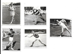 AJ40 - IMAGES CIGARETTES LIGA - ATHLETISME - JAVELOT - SIEVERT - WEIMANN - SUNDE - JARVINEN - FRITSCH - Atletismo