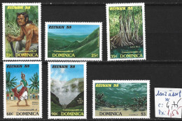 DOMINIQUE 1003 à 08 ** Côte 4.75 € - Dominique (1978-...)