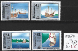DOMINIQUE 1291 à 94 ** Côte 8.50 € - Dominique (1978-...)