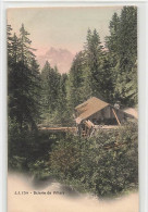 Scierie De Villars (Ollon) Colorée 1906 - Ollon