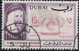 Dubai - Fernsprecher (MiNr: 164) 1966 - Gest Used Obl - Dubai