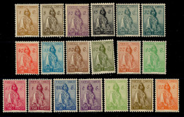 ! ! St. Thomas - 1934 Ceres (Complete Set) - Af. 279 To 297 - MH (cc 079XV) - St. Thomas & Prince