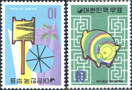 30408 MNH COREA DEL SUR 1970 AÑO LUNAR CHINO - AÑO DEL CERDO - Corée Du Sud