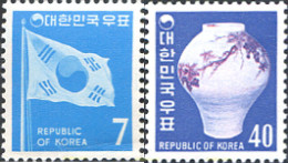 288604 MNH COREA DEL SUR 1969 SERIE BASICA - Corée Du Sud