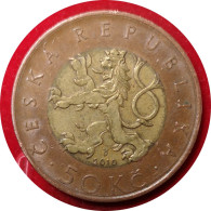 Monnaie  République Tchèque - 2010 - 50 Korun - Repubblica Ceca