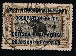 1916 African Elephant  Michel DR-OA OC7 Stamp Number DR-OA N23 Yvert Et Tellier RW-U 34 Stanley Gibbons RW-U 21 Used - Gebraucht