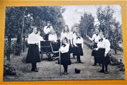 ZAFFELARE - SAFFELAERE -  Pensionnat Des Soeurs De La Charité  -  Jardin : Allée Des Poiriers - Lochristi