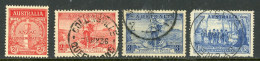 Australia MH And  USED 1935-37 - Oblitérés