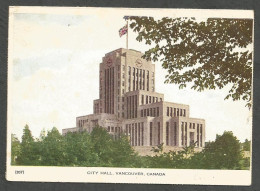 CITY HALL - VANCOUVER - BRITISH COLUMBIA - CANADA  - - Vancouver