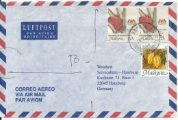 Malaysia Wilayah Persekutuan Registered Air Mail Cover Sent To Germany 1996 - Malaysia (1964-...)