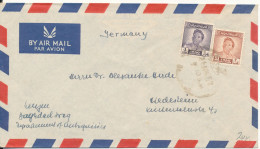 Iraq Cover Sent To Germany Only Sender Address On The Backside Of The Cover - Iraq