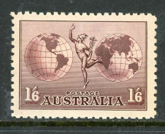 Australia MH 1934 Mercury And Hemispheres - Nuovi