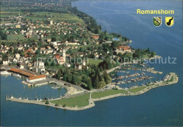 12590818 Romanshorn Bodensee Flugaufnahme Hafenanlagen Romanshorn - Sonstige & Ohne Zuordnung