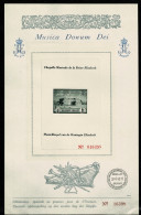 1941 PR47 - HK - Musica Donum Dei - Muziekkapel - Chapelle Musicale - Herdenkingsblad - Feuillet IN BEAUTIFUL CONDITION - Privées & Locales [PR & LO]