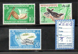 Nouvelles Hébrides ** N°215/18 - Unused Stamps