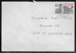 Czechoslovakia. Stamp Sc. 2178 On Letter, Sent From Hovorčovice 28.08.78 For “Tesla” Uhersky Brod. - Covers & Documents