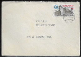 Czechoslovakia. Stamp Sc. 2178 On Letter, Sent From Kyjov 28.08.78 For “Tesla” Uhersky Brod. - Covers & Documents