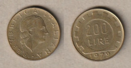 00518) Italien, 200 Lire 1979 - 200 Lire