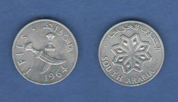 1 Fils South Arabia Aluminum Coin Arabia Del Sud - Otros – Asia