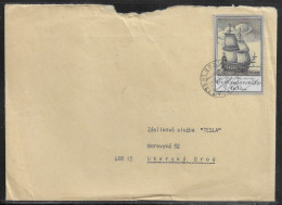 Czechoslovakia. Stamp Sc. 2072 On Letter, Sent From Bohumin 27.06.78 For “Tesla” Uhersky Brod. - Cartas & Documentos