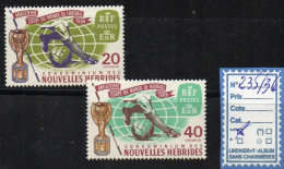 Nouvelles Hébrides ** N° 235/36 - Unused Stamps
