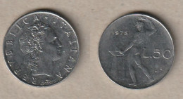 00501) Italien, 50 Lire 1975 - 50 Liras