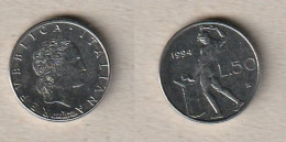 00554) Italien, 50 Lire 1994 - 50 Liras