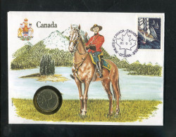 "KANADA" 1985, Numisbrief (5258) - Covers & Documents