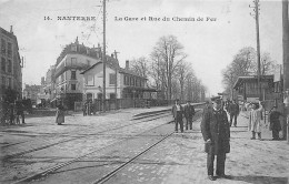 Nanterre         92          Gare Et Rue Du Chemin De Fer     N° 14  (voir Scan) - Nanterre