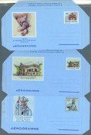 °°° Francobolli N. 1877 - Vaticano Aérogramma Vari 3 Pezzi Nuovi  °°° - Enteros Postales