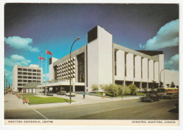 Winnipeg - Manitoba - Centennial Centre -  Chrome Pc - Continental Size - Winnipeg