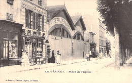 FRANCE - Le Vesinet - Place De L'eglise - Animé - Carte Postale Ancienne - Le Vésinet