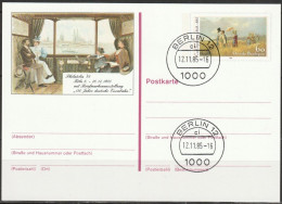 BRD Ganzsache 1986 PSo11 PHILATELIA  Köln Tst. Berlin 12.11.1985  ( PK 26)günstige Versandkosten - Postcards - Used