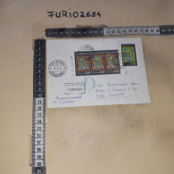HB10820 VATICANO STORIA POSTALE 1978 TIMBRO ANNULLO RACCOMANDATA - Storia Postale