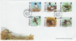 Alderney 2011 FDC Sc 403-408 Birds Set Of 6 - Alderney