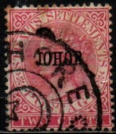 JOHORE 1876 O - Johore