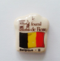 Fève Maurin Le Fournil De Pierre Belgique Drapeau Boulangerie - Pays