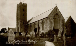 DYFED - PEMBROKE - MONKTON CHURCH RP Dyf322 - Pembrokeshire