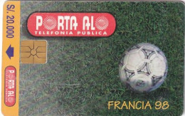 ECUADOR - FIFA World Cup France 98, Calendar 1998, Used - Ecuador