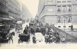 CPA - Evénements > PARIS OCTOBRE 1910 - GREVE GENERALE Des CHEMINS De FER - TBE - Staking