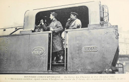 CPA - Evénements > PARIS OCTOBRE 1910 - GREVE GENERALE Des CHEMINS De FER - TBE - Staking