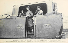 CPA - Evénements > PARIS OCTOBRE 1910 - GREVE GENERALE Des CHEMINS De FER - TBE - Streiks