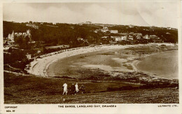 GLAMORGAN _ SWANSEA - THE SANDS, LANGLAND BAY RP Glam251 - Glamorgan