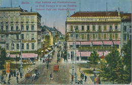 BERLIN -  CAFE VICTORIA  ET LA RUE FREDERIC - Buch