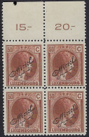 Luxembourg - Luxemburg - Timbres - Charlottte  Officiel  1927   1 Blocs à 4   MNH** - Blokken & Velletjes